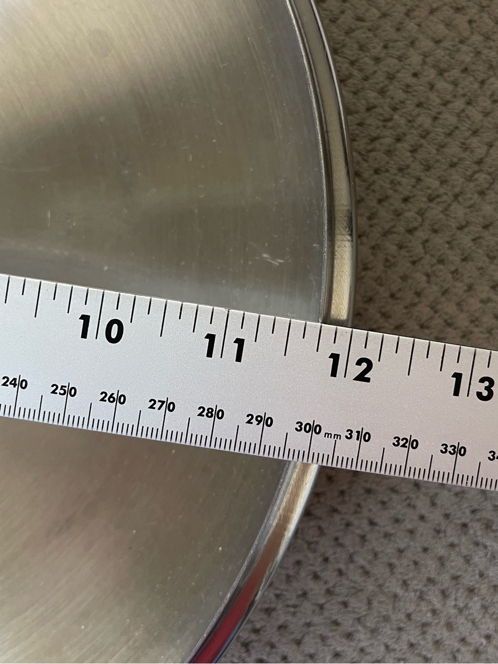 VTG Revere Ware 12” Replacement Lid Only for Skillet Stock Pot 11-3/4" Inner - Picture 4 of 5